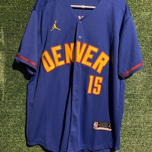 Nikola Jokić Nuggets Jersey | Blue Baseball Style | Men’s | New